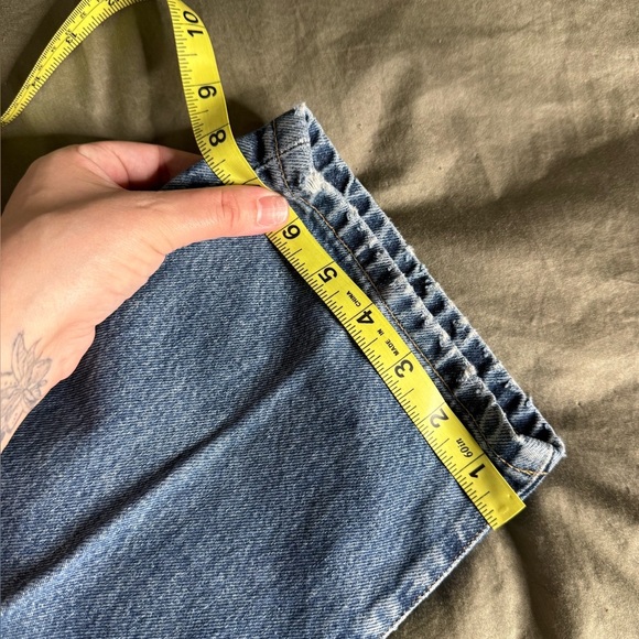 Vtg Ralph Lauren Jeans 31x31 100% Cotton Made In USA 90s Button Fly High Waist - Picture 15 of 15